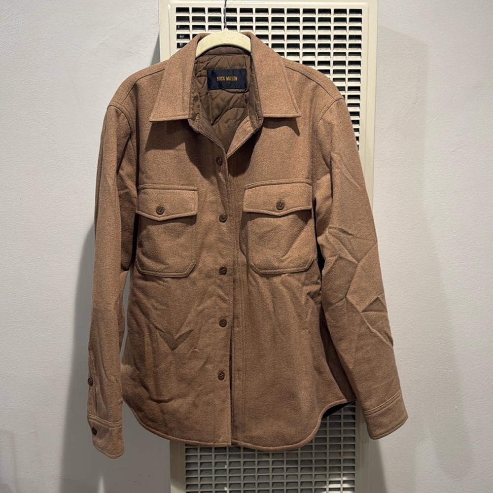Buck Mason CPO Jacket Desert Khaki Color Men’s Medium